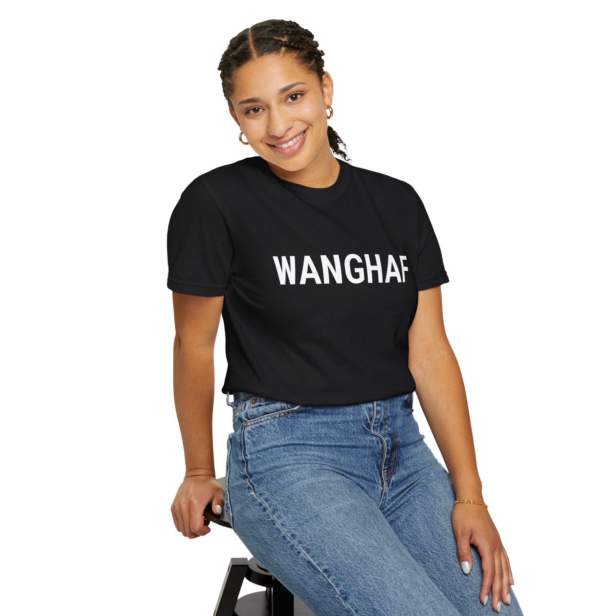 WANGHAF (White Text) - T-Shirt