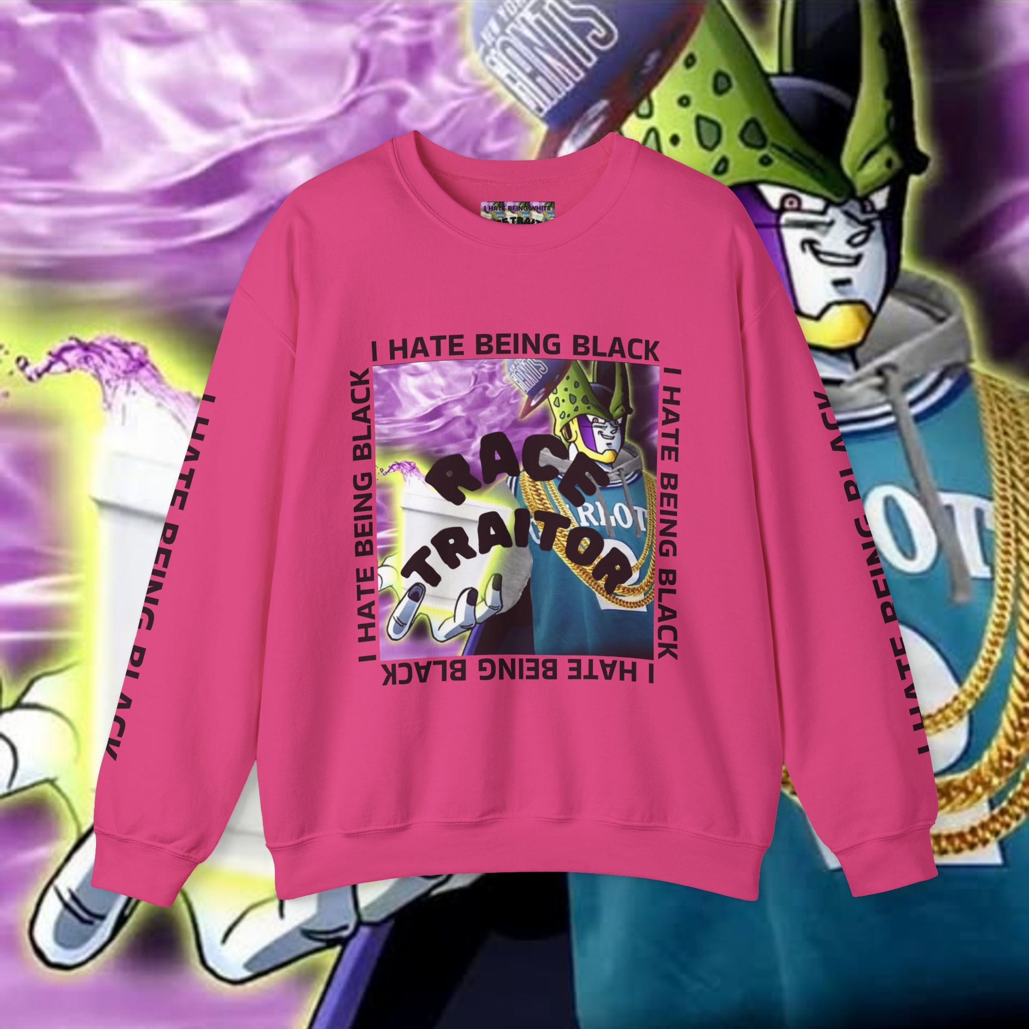 I HATE BEING FILIPINO - RACE TRAITOR Crewneck Sweatshirt Unisex